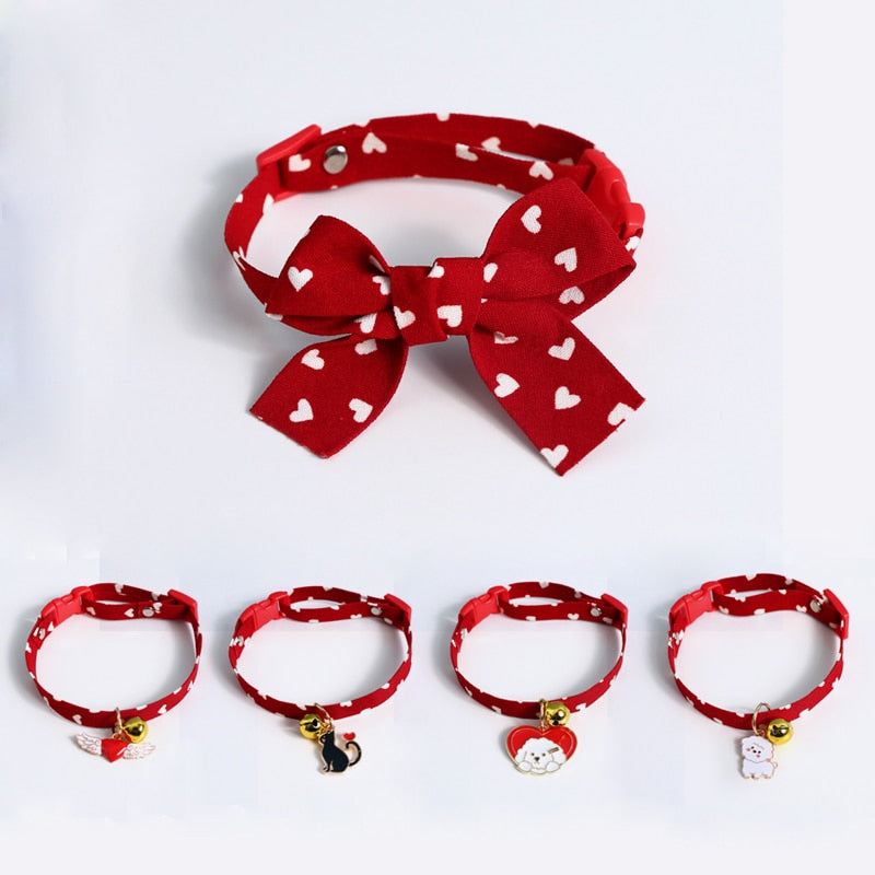 Chirstmas Red Bowknot Necklace