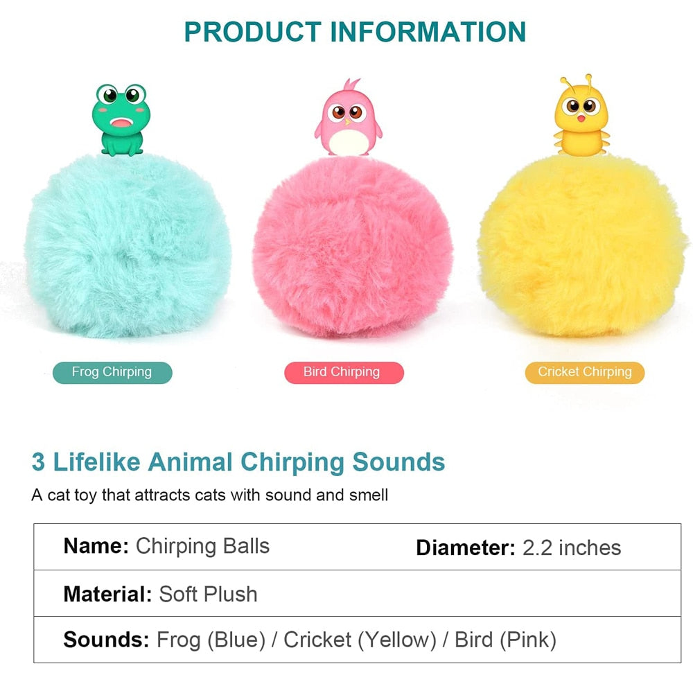 Toys Interactive Ball with Catnip