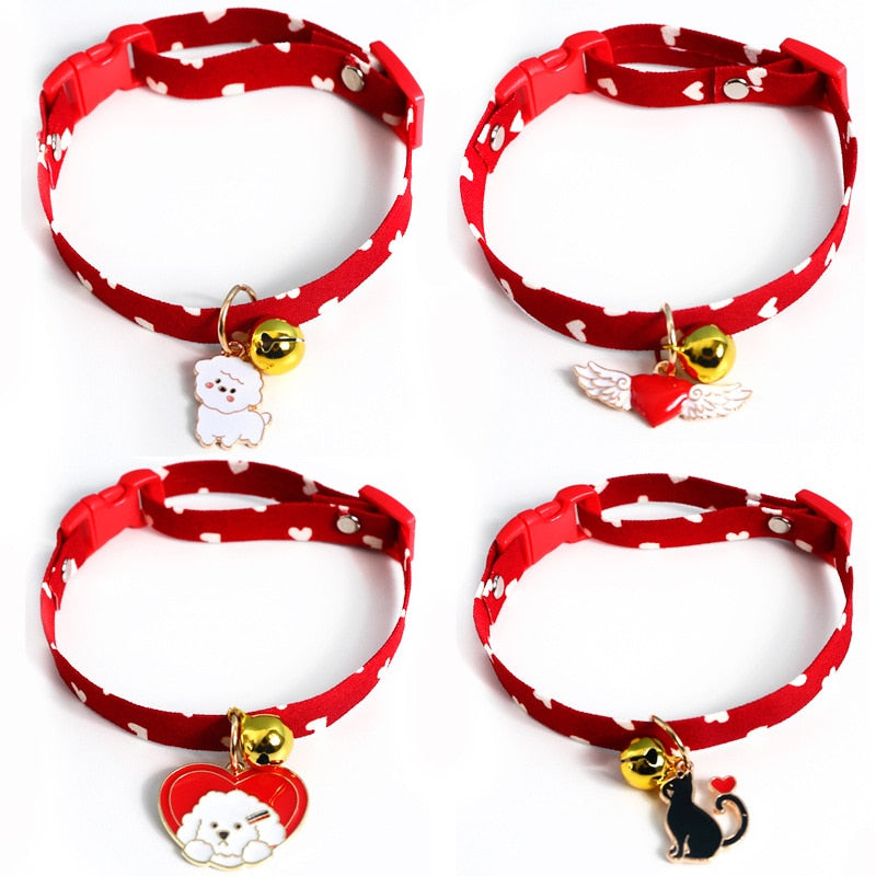 Chirstmas Red Bowknot Necklace