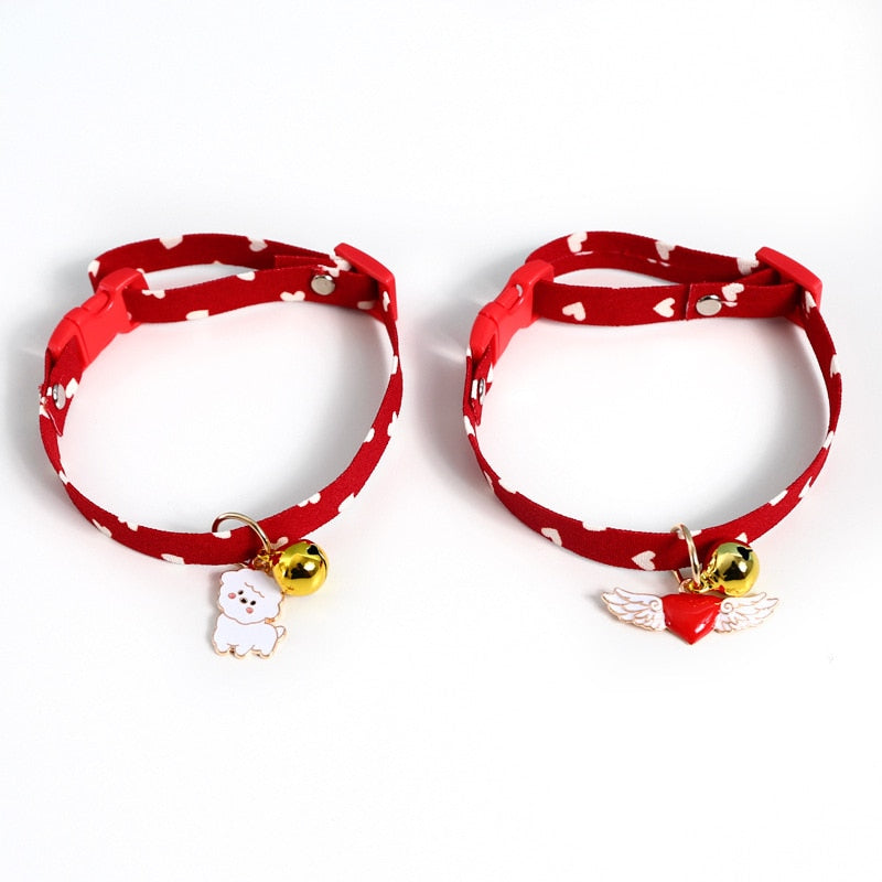 Chirstmas Red Bowknot Necklace