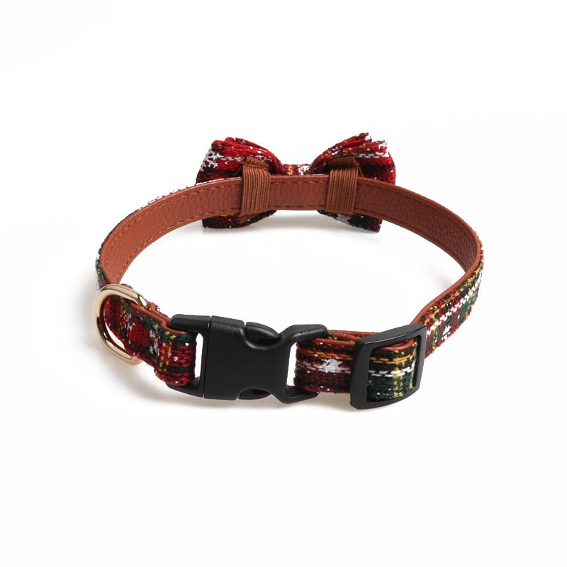 Cute Bowknot Collars Christmas
