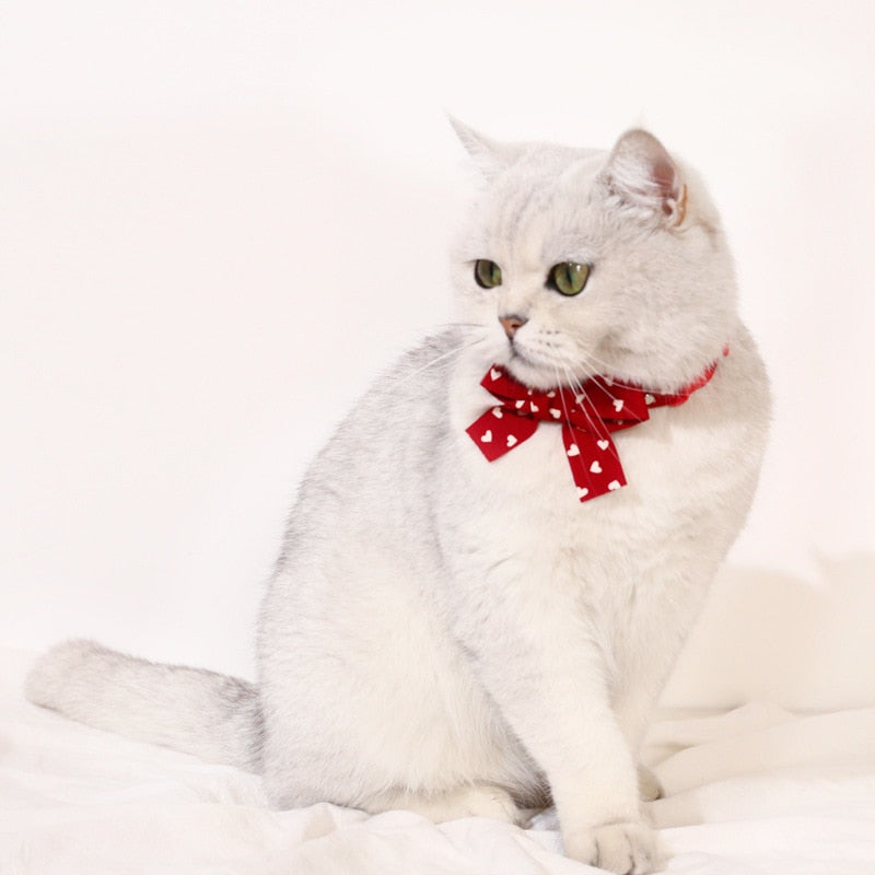 Chirstmas Red Bowknot Necklace