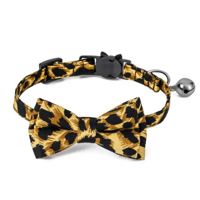 Leopard Print Collar