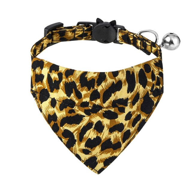 Leopard Print Collar