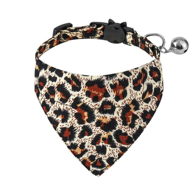 Leopard Print Collar