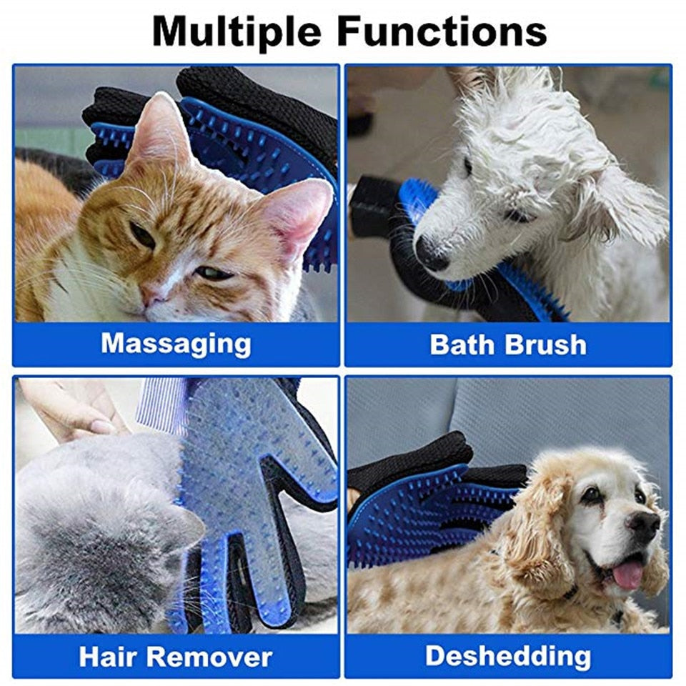 Cat Grooming Massage Glove