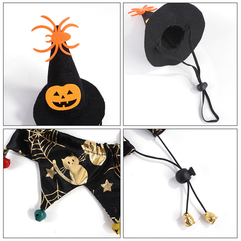 Cat Witch Hat and Collar Halloween costumes