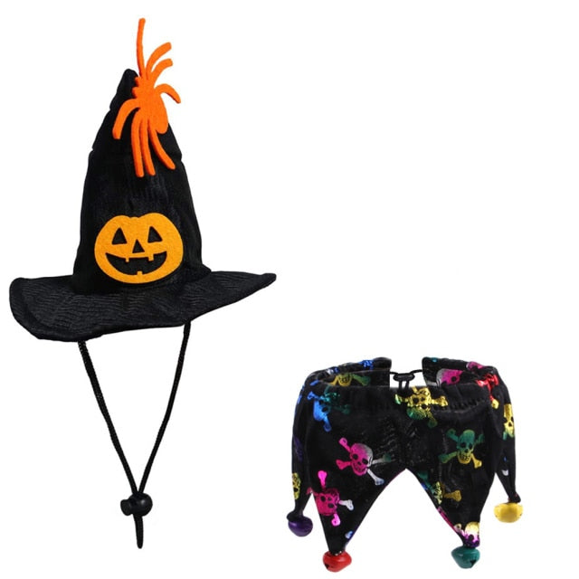Cat Witch Hat and Collar Halloween costumes