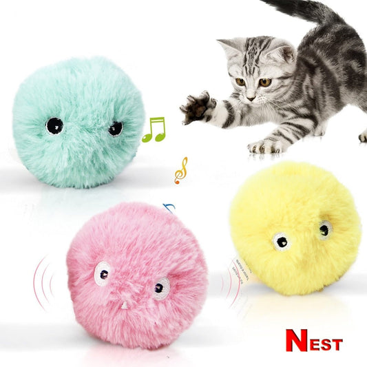 Toys Interactive Ball with Catnip