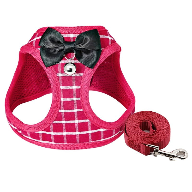 Adjustable Cat Harness Breathable