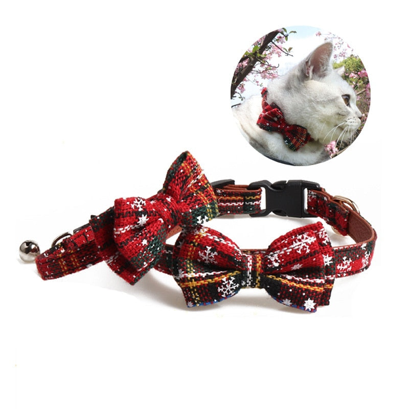 Cute Bowknot  Collars Christmas