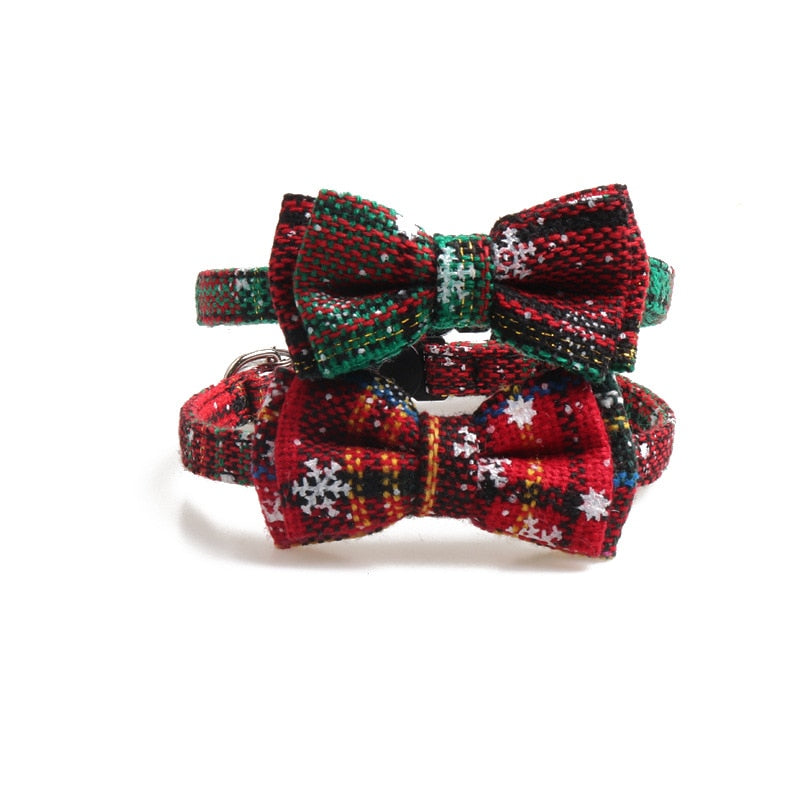 Christmas Cats Collars