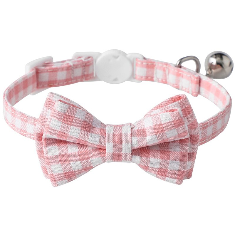 Candy Color Plaid Bowknot