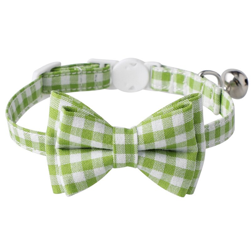 Candy Color Plaid Bowknot