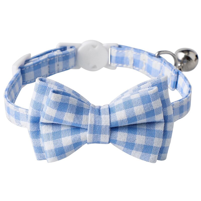 Candy Color Plaid Bowknot