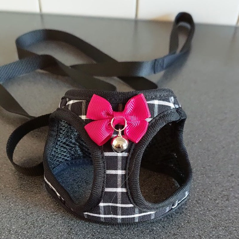 Adjustable Cat Harness Breathable