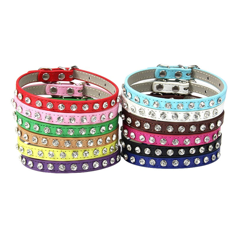 Cat Collar with Rhinestones