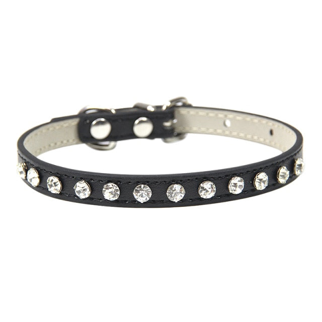 Cat Collar with Rhinestones