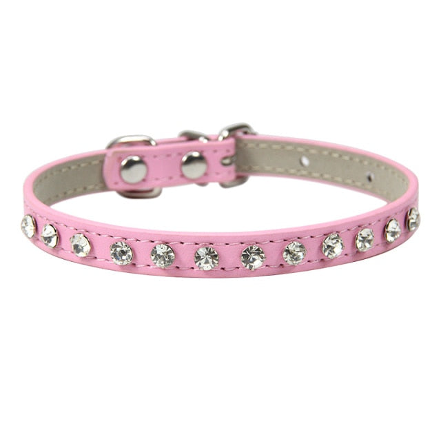 Cat Collar with Rhinestones