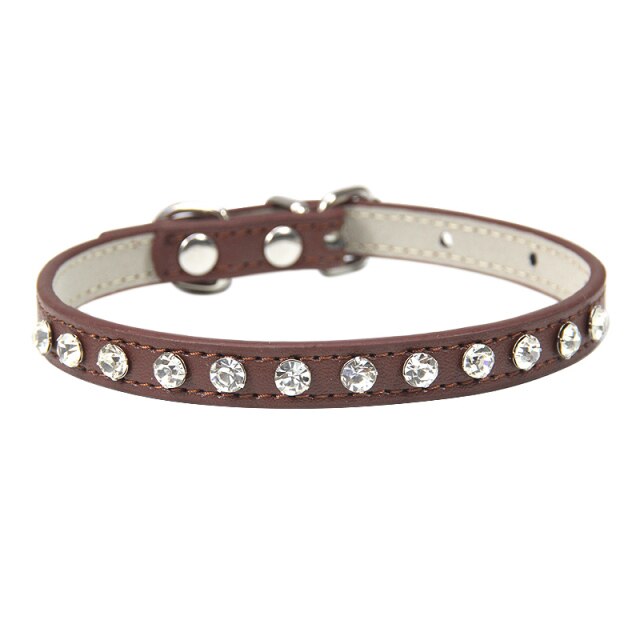 Cat Collar with Rhinestones