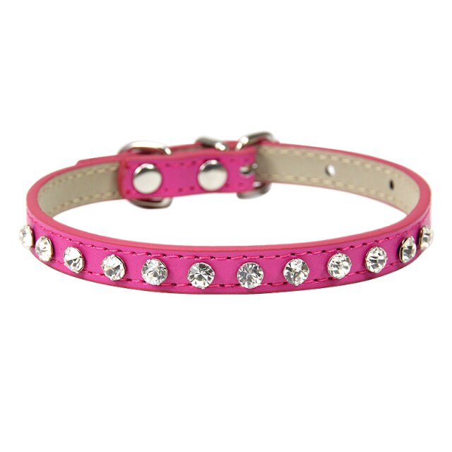 Cat Collar with Rhinestones