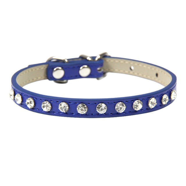 Cat Collar with Rhinestones